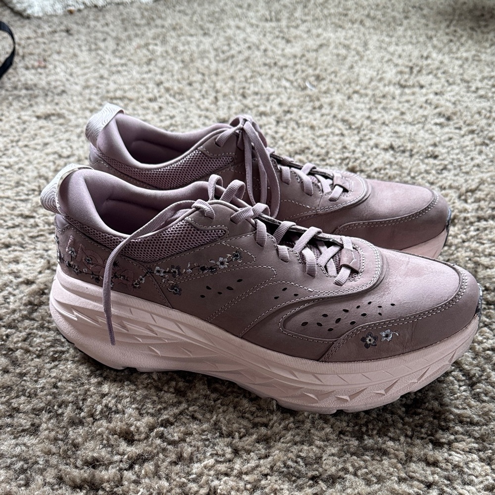 HOKA X Anthropologie Vibrant Bloom Bondi Shoes